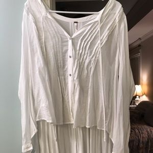 Free People high low flowy tunic